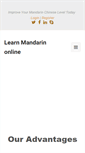 Mobile Screenshot of learnmandarinonline.net